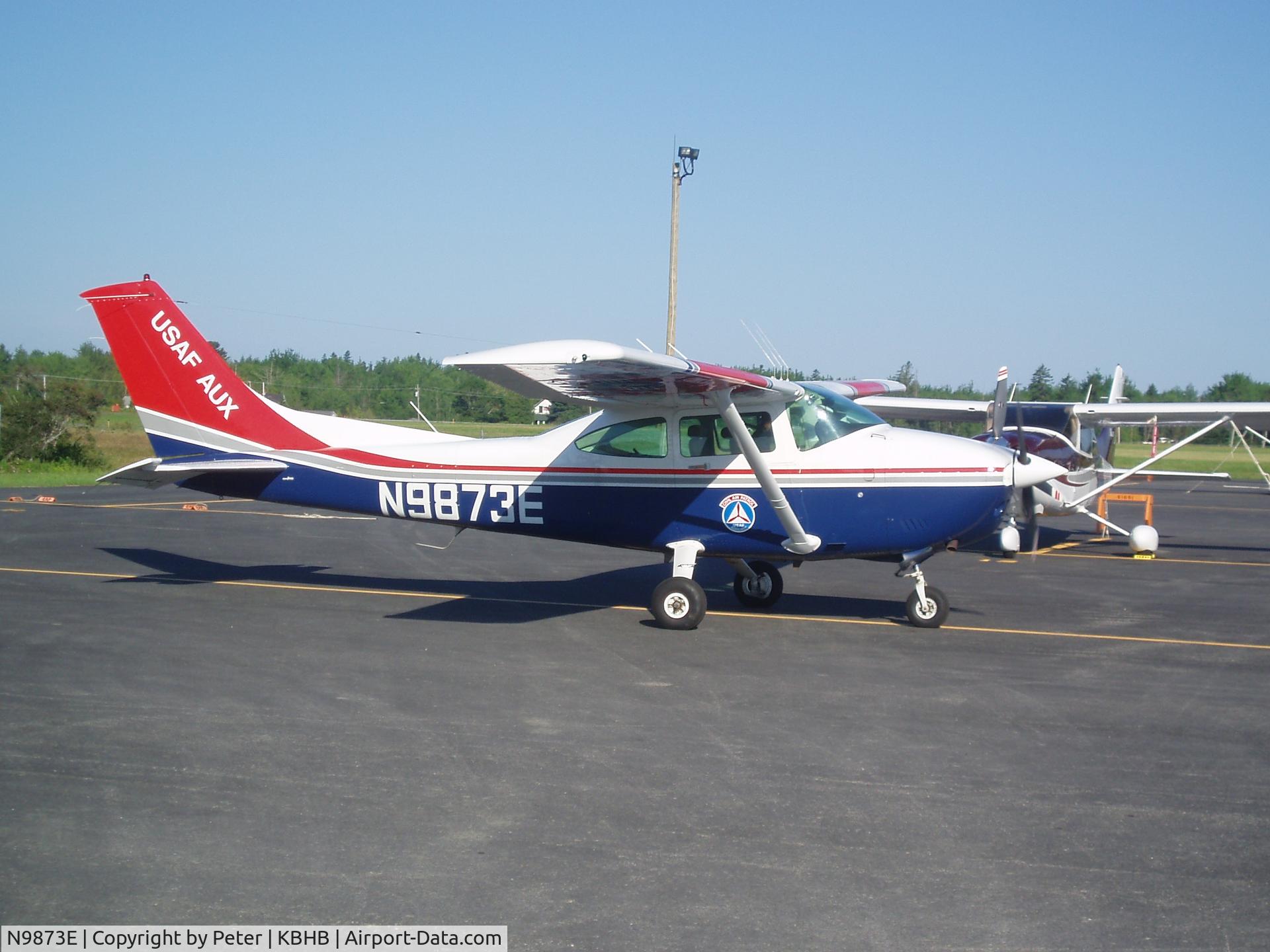 N9873E, 1985 Cessna 182R Skylane C/N 18268459, CPF 1721 OFF BLOCK