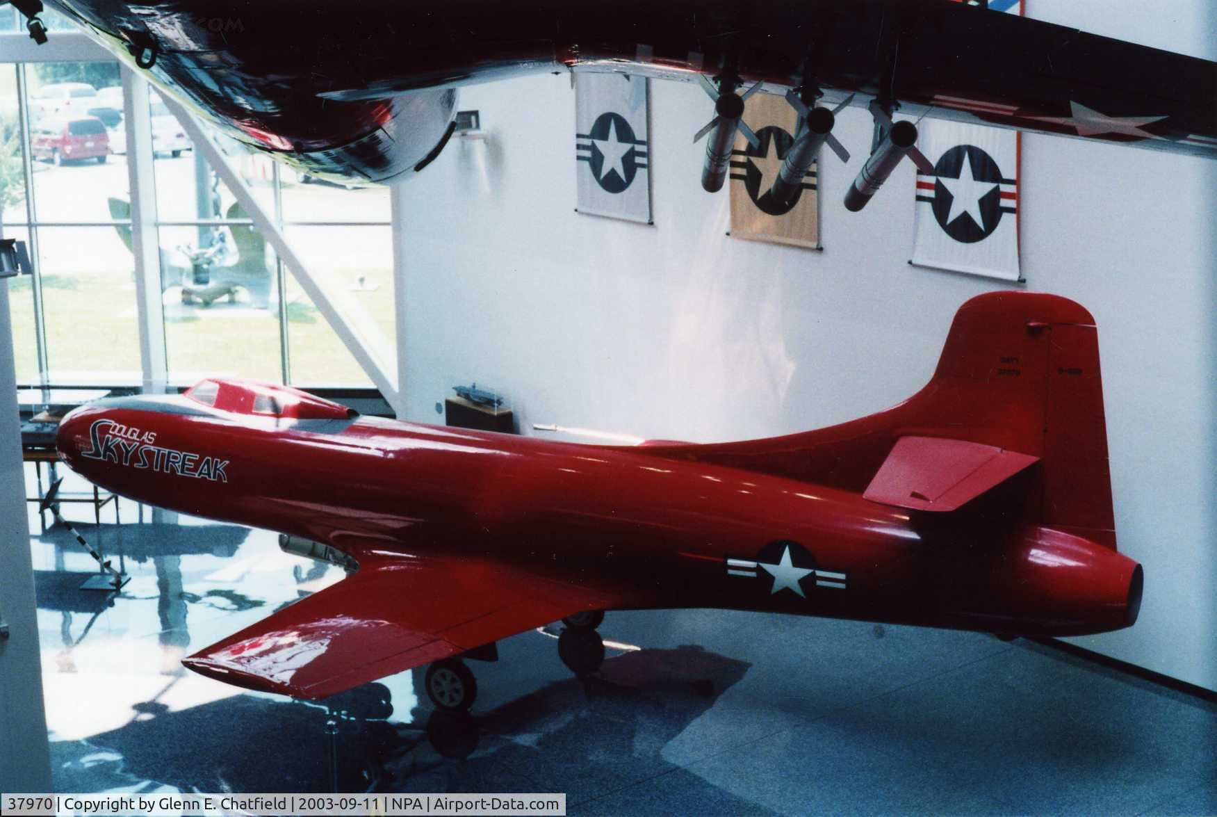 37970, 1947 Douglas D-558-1 Skystreak C/N 6564, Douglas D-558 at the National Museum of Naval Aviation