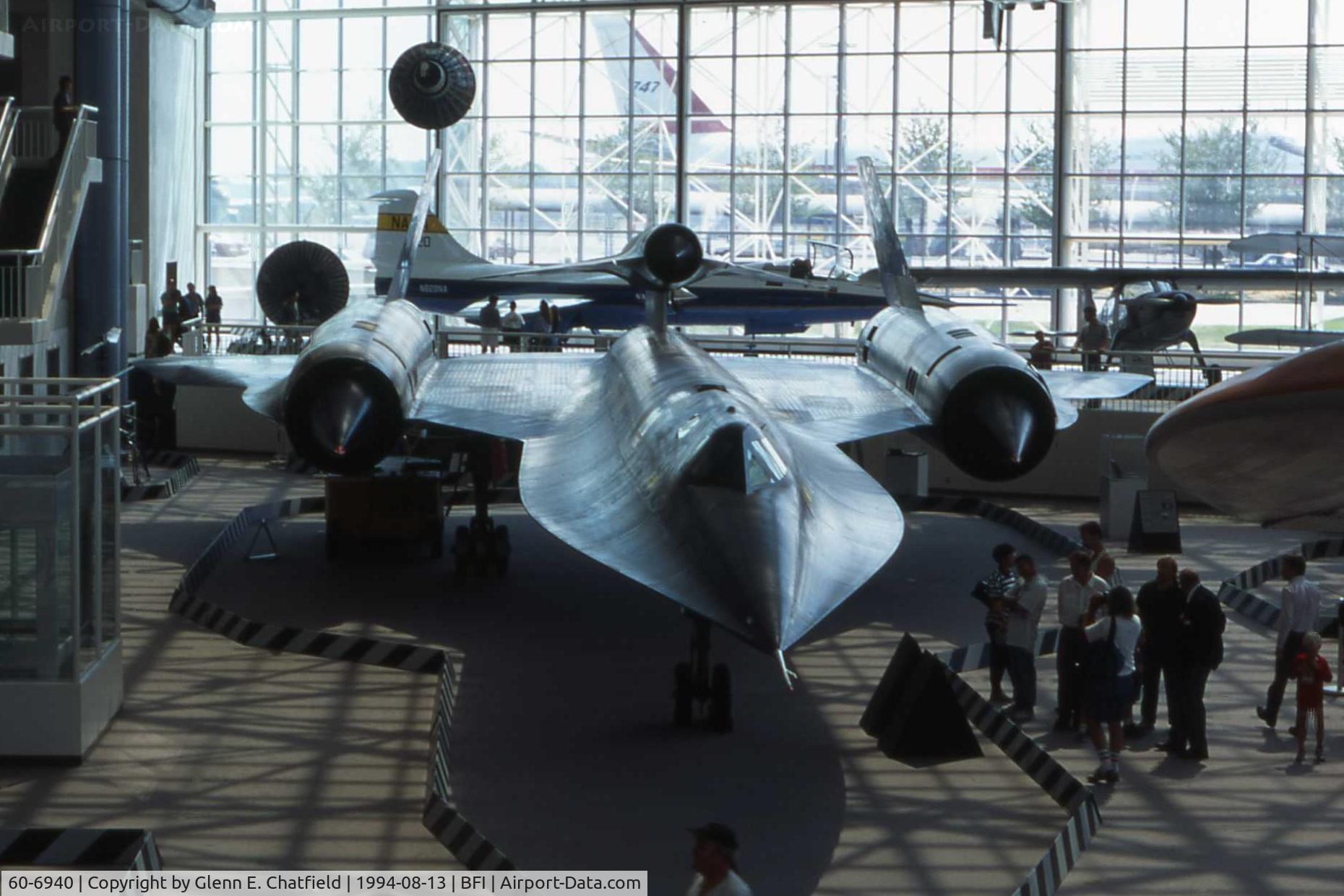 60-6940, 1962 Lockheed A-11 Blackbird C/N 134, A-11 (A-12) at the Boeing Museum of Flight