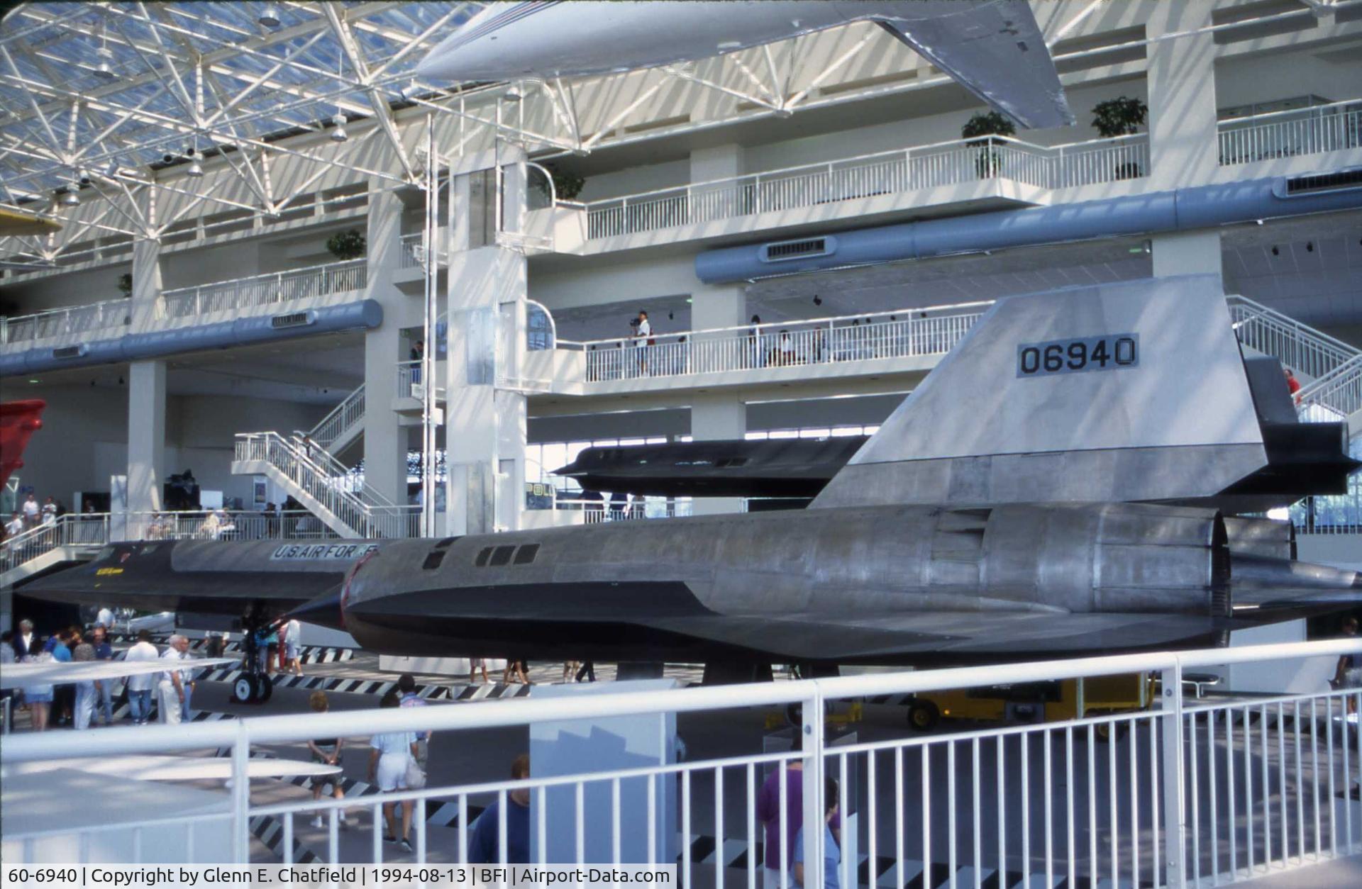 60-6940, 1962 Lockheed A-11 Blackbird C/N 134, A-11 (A-12) at the Boeing Museum of Flight