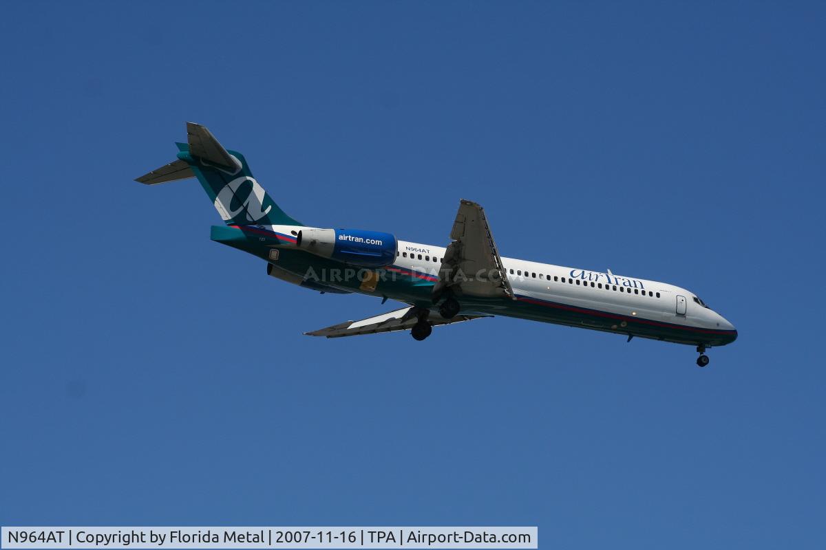 N964AT, 2001 Boeing 717-200 C/N 55025, Air Tran
