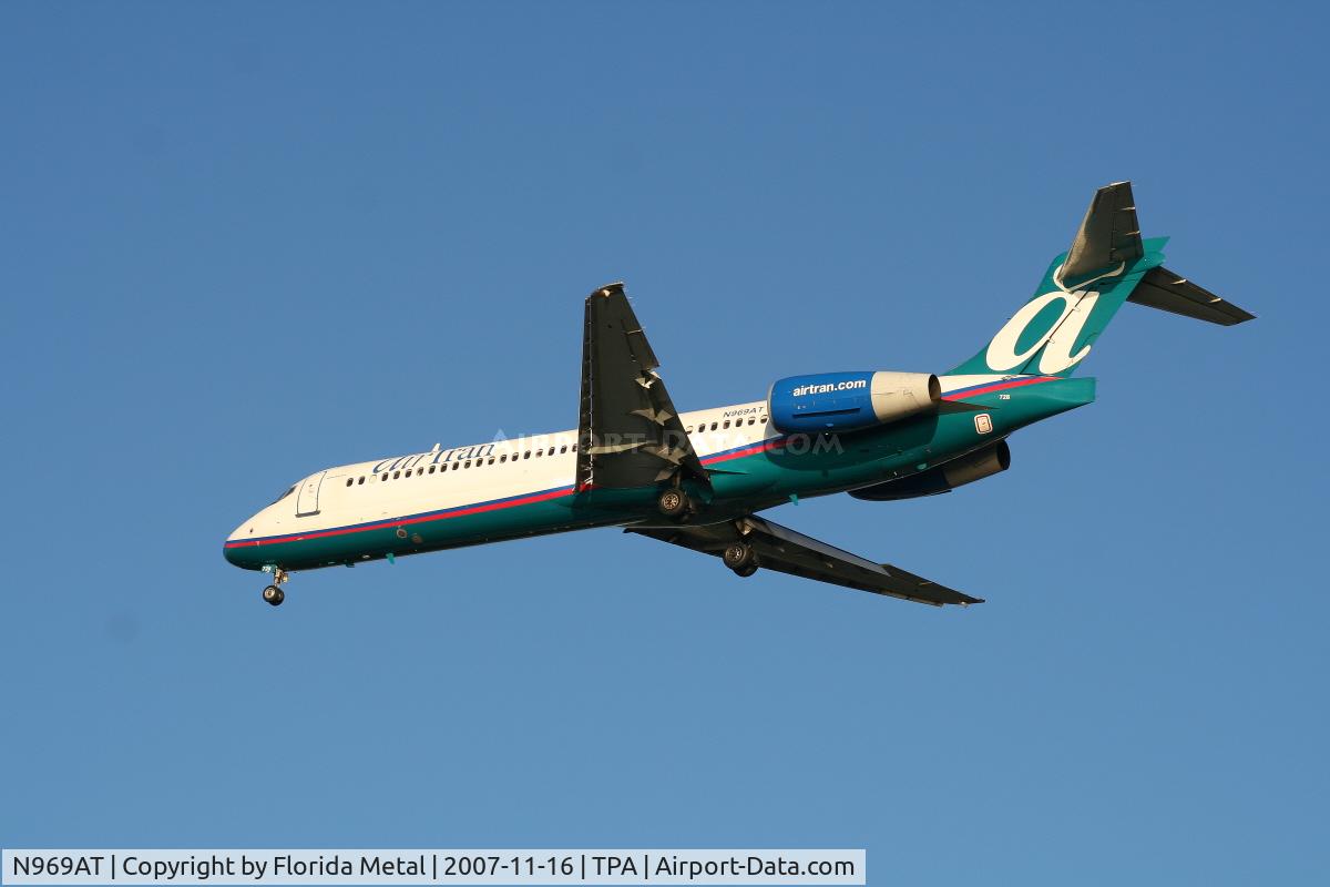 N969AT, 2001 Boeing 717-200 C/N 55030, Air Tran