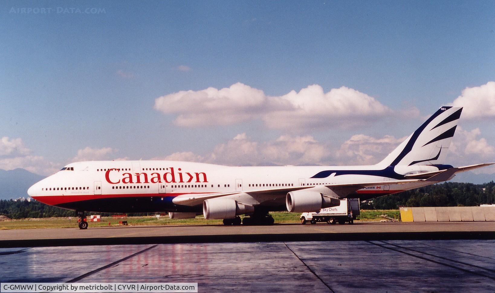 C-GMWW, 1990 Boeing 747-475 C/N 24883, 