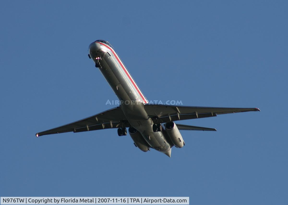 N976TW, 1999 McDonnell Douglas MD-83 (DC-9-83) C/N 53626, American