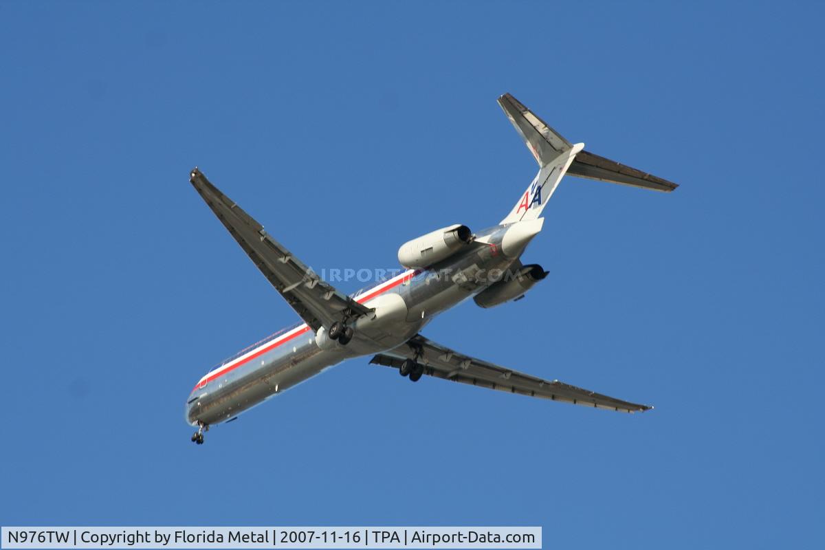 N976TW, 1999 McDonnell Douglas MD-83 (DC-9-83) C/N 53626, American
