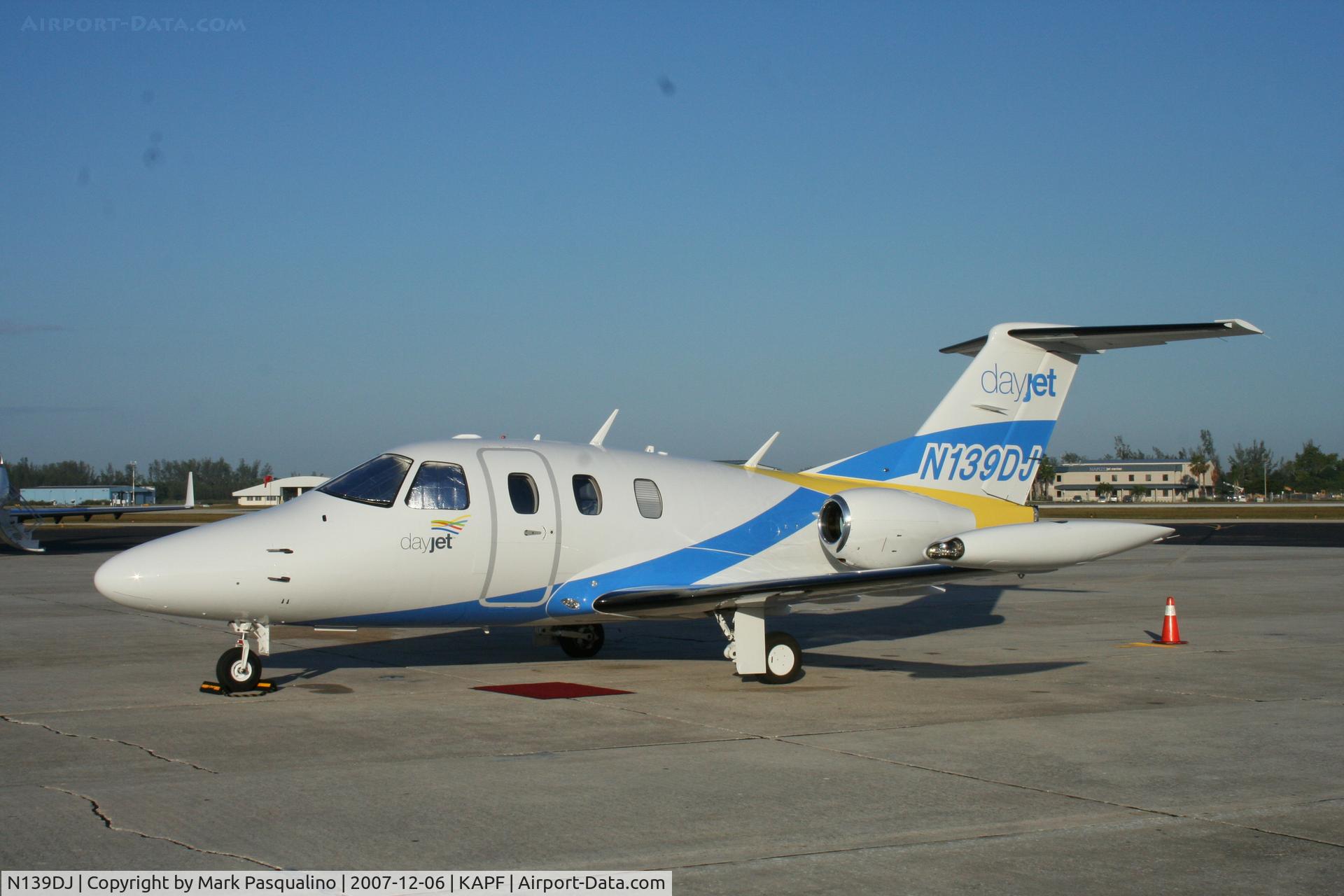 N139DJ, 2007 Eclipse Aviation Corp EA500 C/N 000054, Eclipse EA500