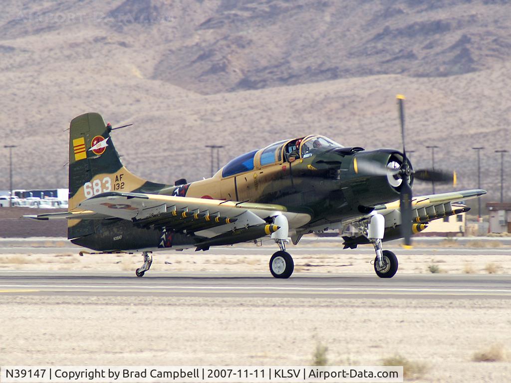 N39147, Douglas AD-5 (A-1E) Skyraider C/N 9540, Privately Owned - Sugar City, Idaho / Douglas AD-5(A-1E) - Skyraider