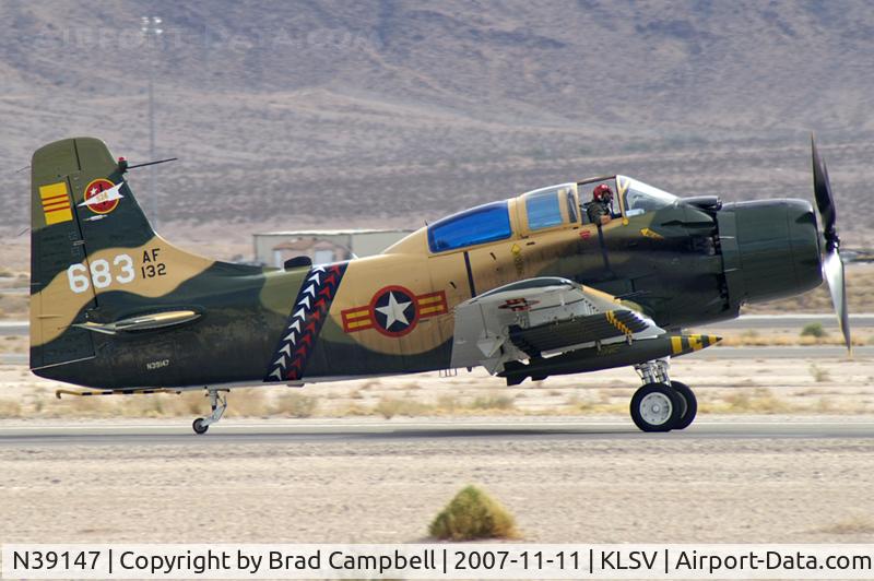 N39147, Douglas AD-5 (A-1E) Skyraider C/N 9540, Privately Owned - Sugar City, Idaho / Douglas AD-5(A-1E) - Skyraider