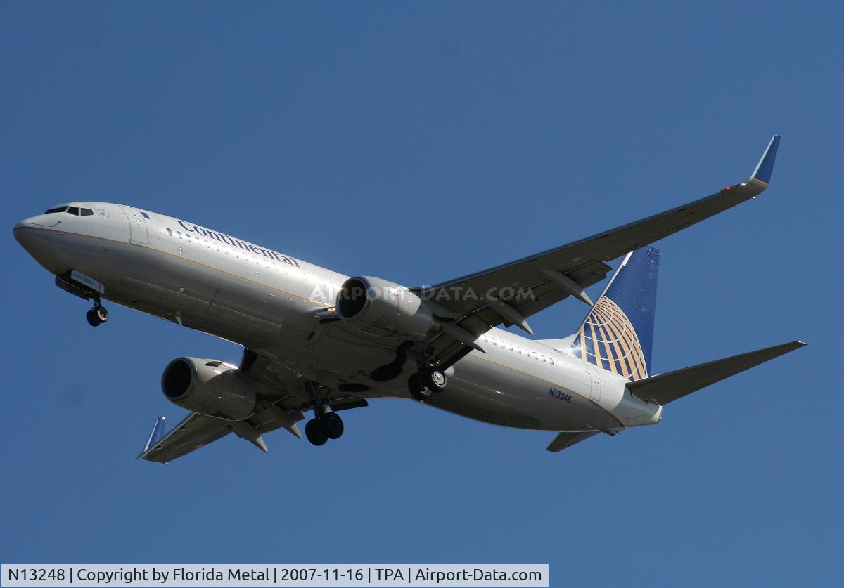 N13248, 1999 Boeing 737-824 C/N 28808, Continental