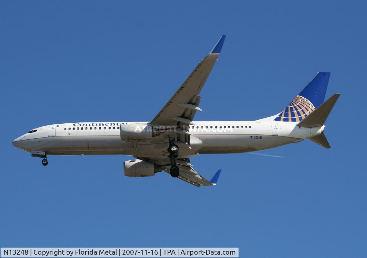 N13248, 1999 Boeing 737-824 C/N 28808, Continental