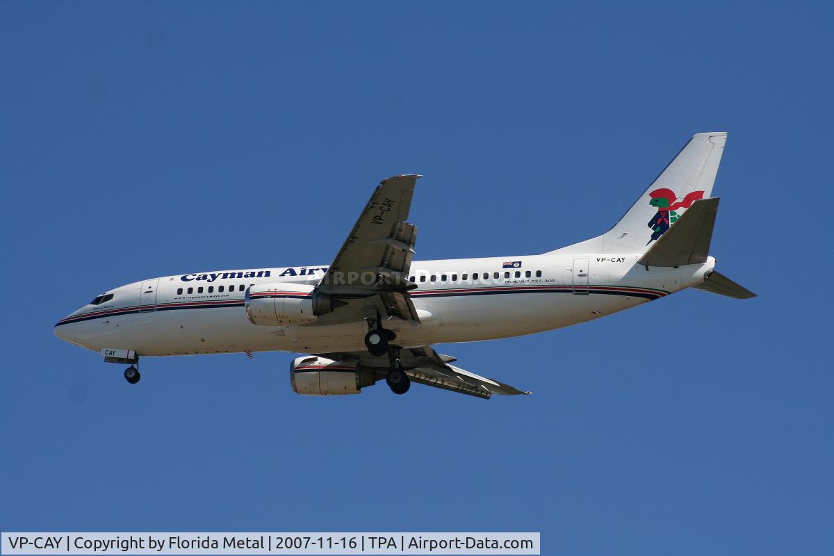 VP-CAY, 1993 Boeing 737-3Q8 C/N 26286, Cayman Airways