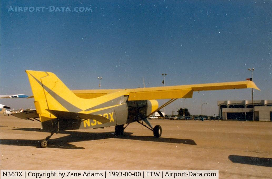 N363X, 1976 Maule M-5-235C Lunar Rocket C/N 7004C, At Mecham Field