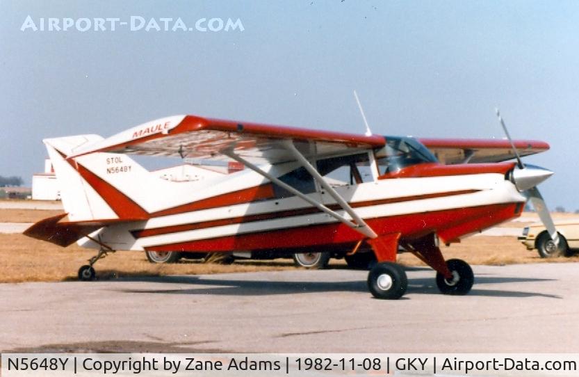 N5648Y, Maule M-5-235C Lunar Rocket C/N 7363C, At Arlington Municipal