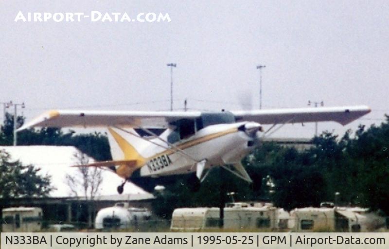 N333BA, 1978 Maule M-5-235C Lunar Rocket C/N 7182C, Taking off from Grand Prairie Municipal