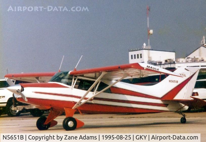 N5651B, 1981 Maule M-5-180C C/N 8018C, At Arlington Municipal