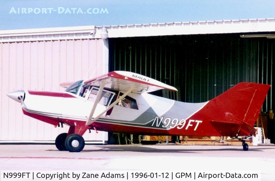 N999FT, 1978 Maule M-5-235C Lunar Rocket C/N 7168C, At Grand Prairie Municipal