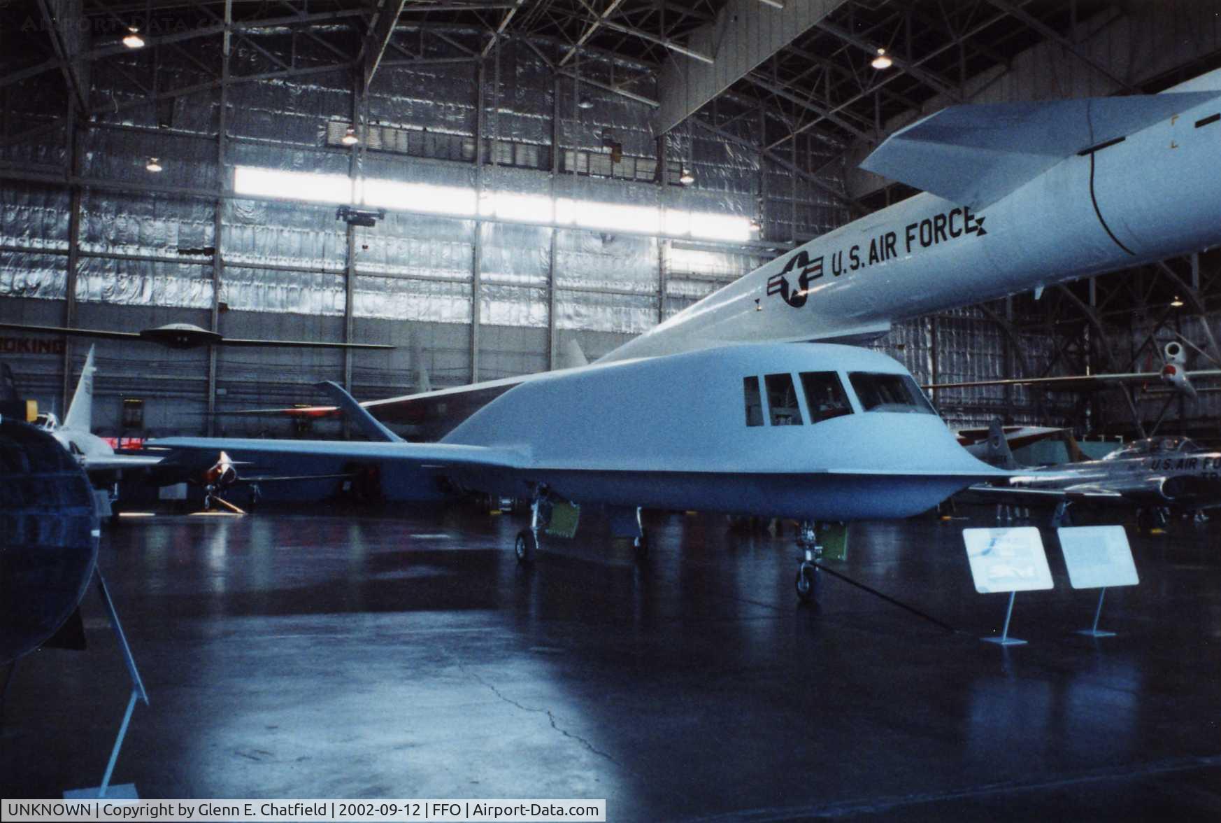 UNKNOWN, 1981 Northrop YF-117D Tacit Blue C/N Not found, Tacit Blue at the National Museum of the U.S. Air Force
