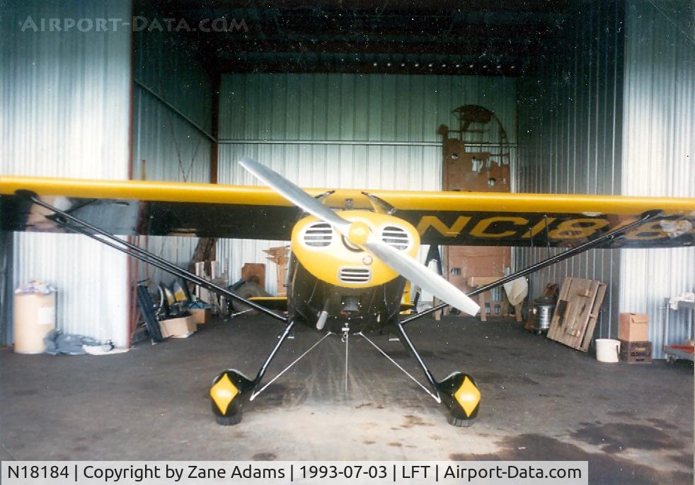 N18184, 1941 Monocoupe 90A C/N A-810, At Lafayette, LA