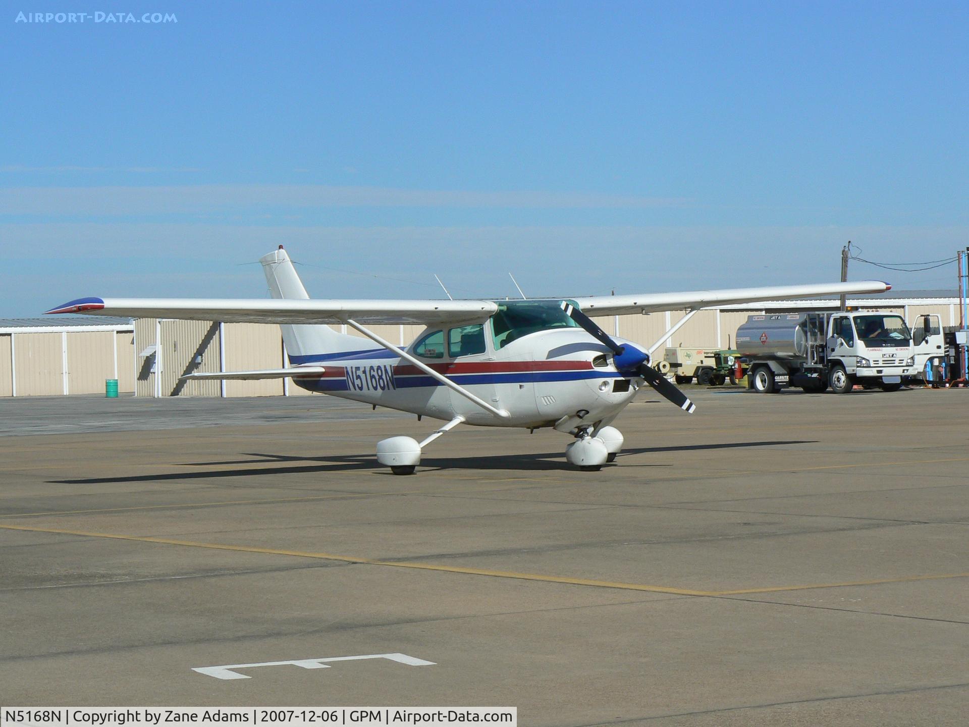 N5168N, 1980 Cessna 182Q Skylane C/N 18267555, At Grand Prairie Municipal