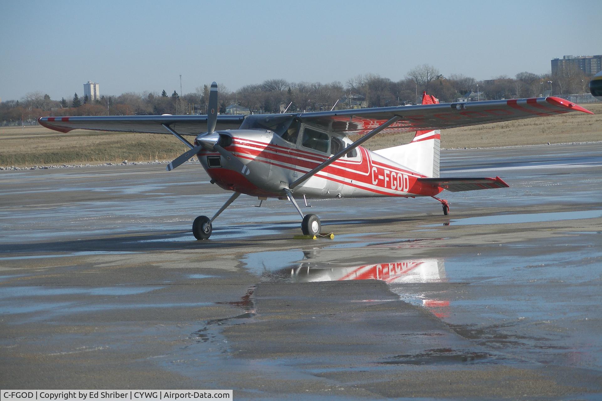 C-FGOD, 1972 Cessna A185E Skywagon 185 C/N 18502030, total rebuilt after flip-over