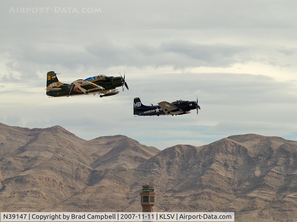 N39147, Douglas AD-5 (A-1E) Skyraider C/N 9540, Privately Owned - Sugar City, Idaho / Douglas AD-5(A-1E) - Skyraider - with N2088G