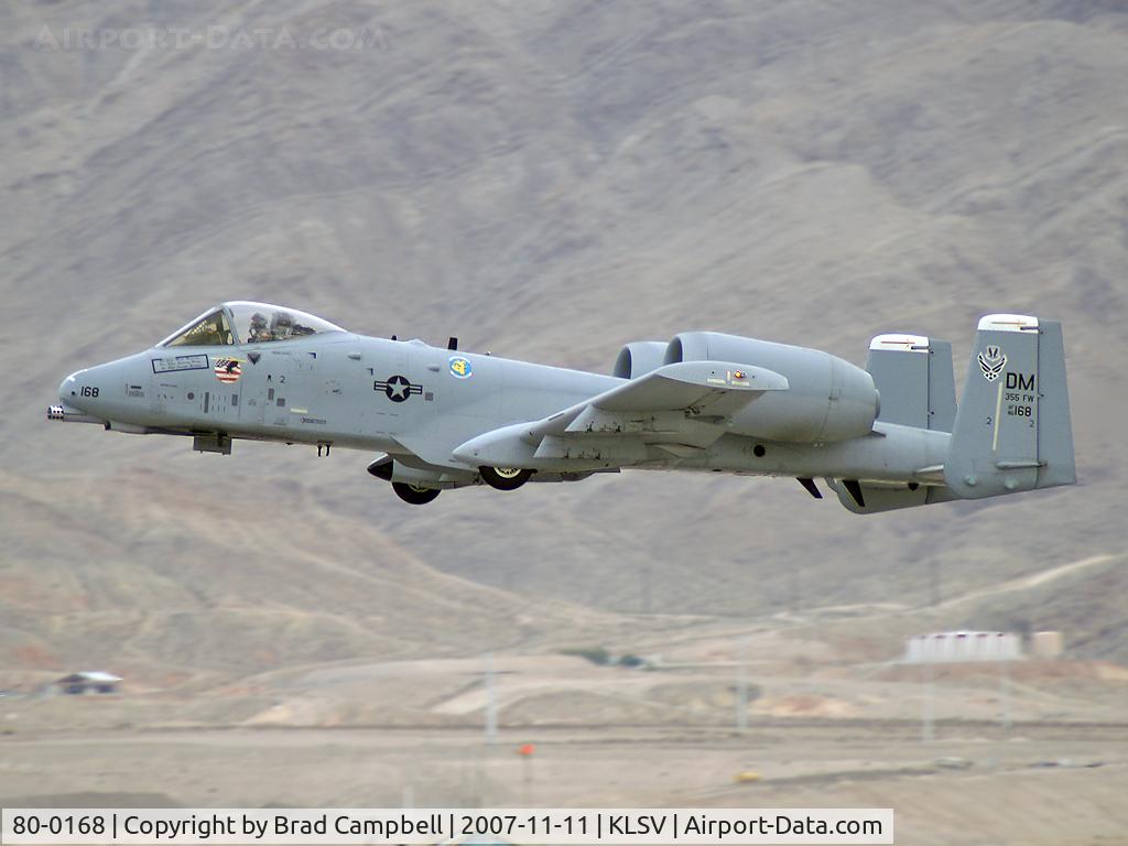 80-0168, 1980 Fairchild Republic A-10A Thunderbolt II C/N A10-0518, United States - US Air Force (USAF) / 1980 Fairchild A-10A Thunderbolt II