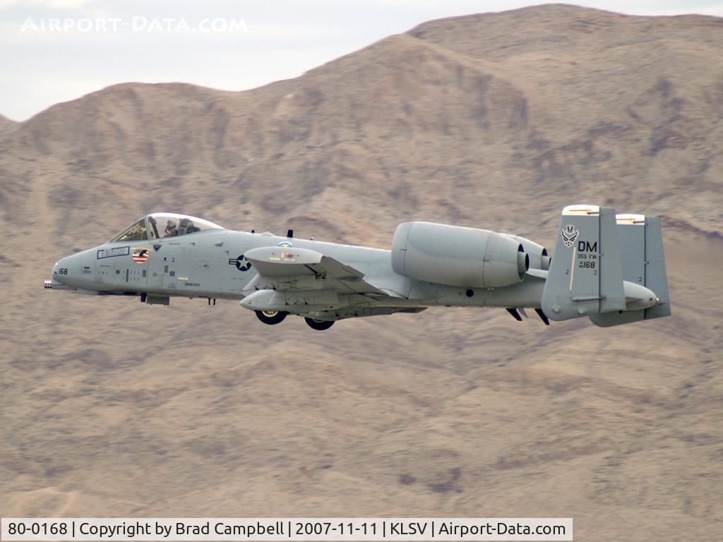 80-0168, 1980 Fairchild Republic A-10A Thunderbolt II C/N A10-0518, United States - US Air Force (USAF) / 1980 Fairchild A-10A Thunderbolt II