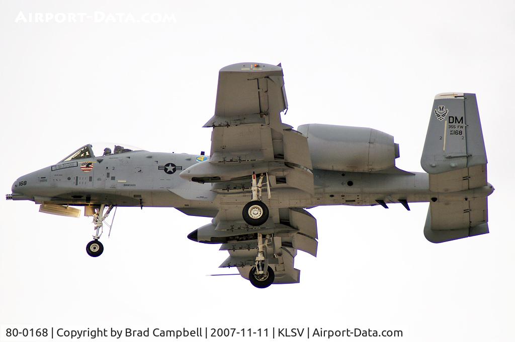 80-0168, 1980 Fairchild Republic A-10A Thunderbolt II C/N A10-0518, United States - US Air Force (USAF) / 1980 Fairchild A-10A Thunderbolt II