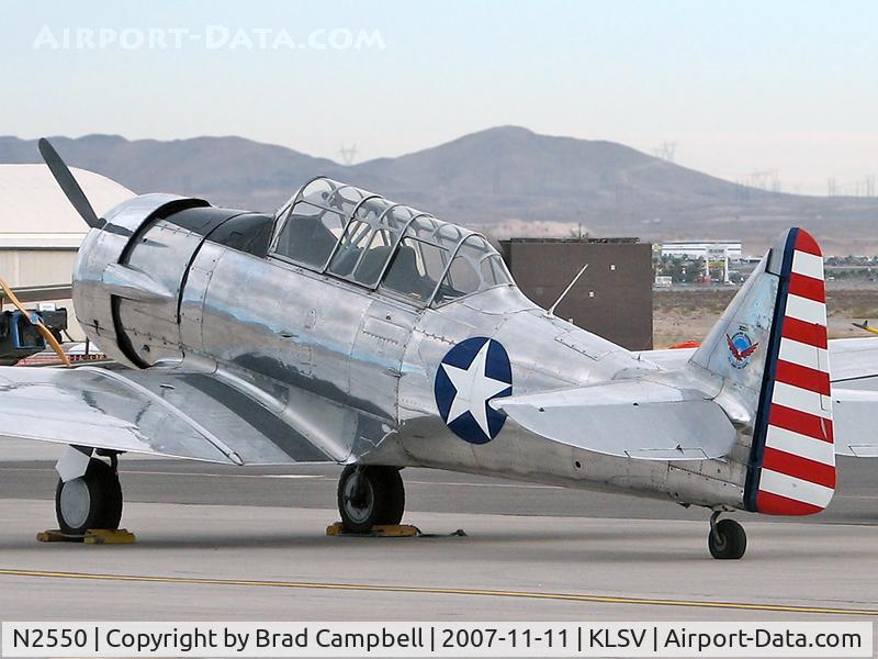 N2550, 1985 North American SNJ-5 Texan C/N 43683, Privately Owned - Las Vegas, Nevada / North American SNJ-5 - Texan