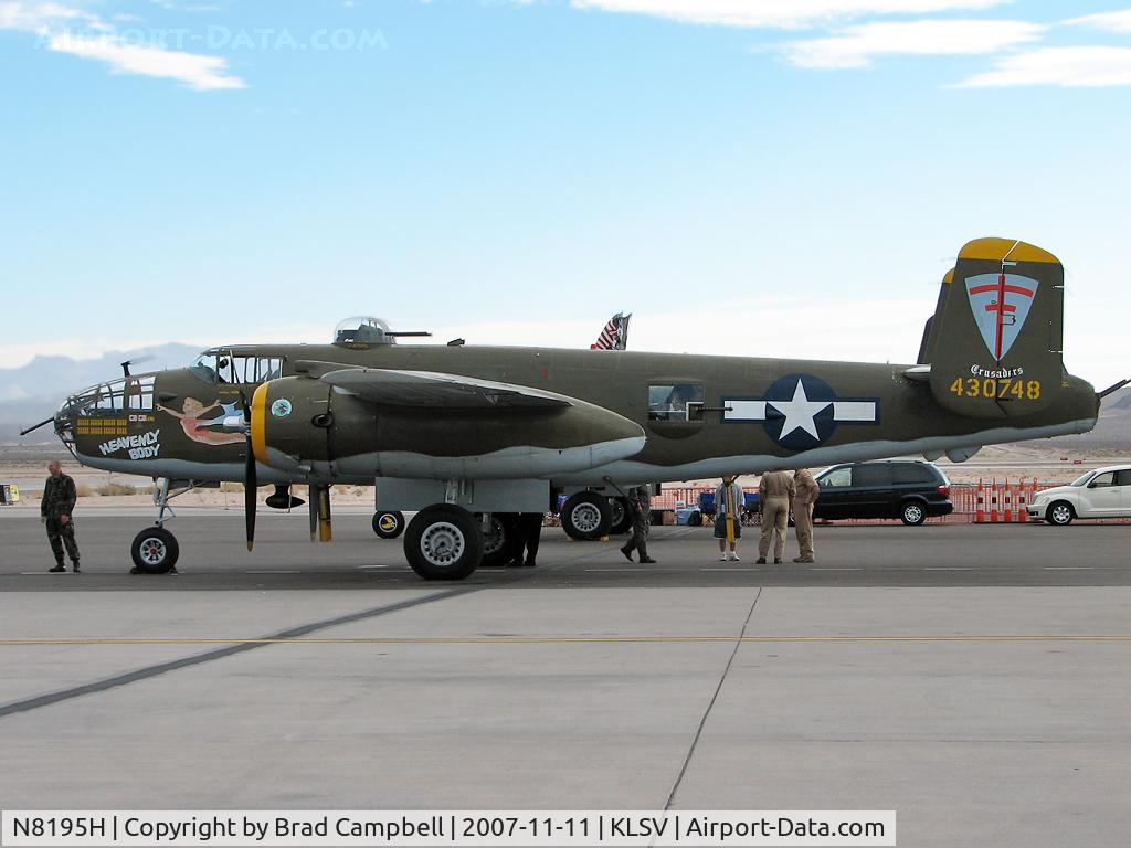 N8195H, 1944 North American TB-25N Mitchell C/N 108-34023 (44-30748), Mitchell Productions LLC - San Fernando, California / 1944 North American TB-25N - B-25 Mitchell - 'Heavenly Body