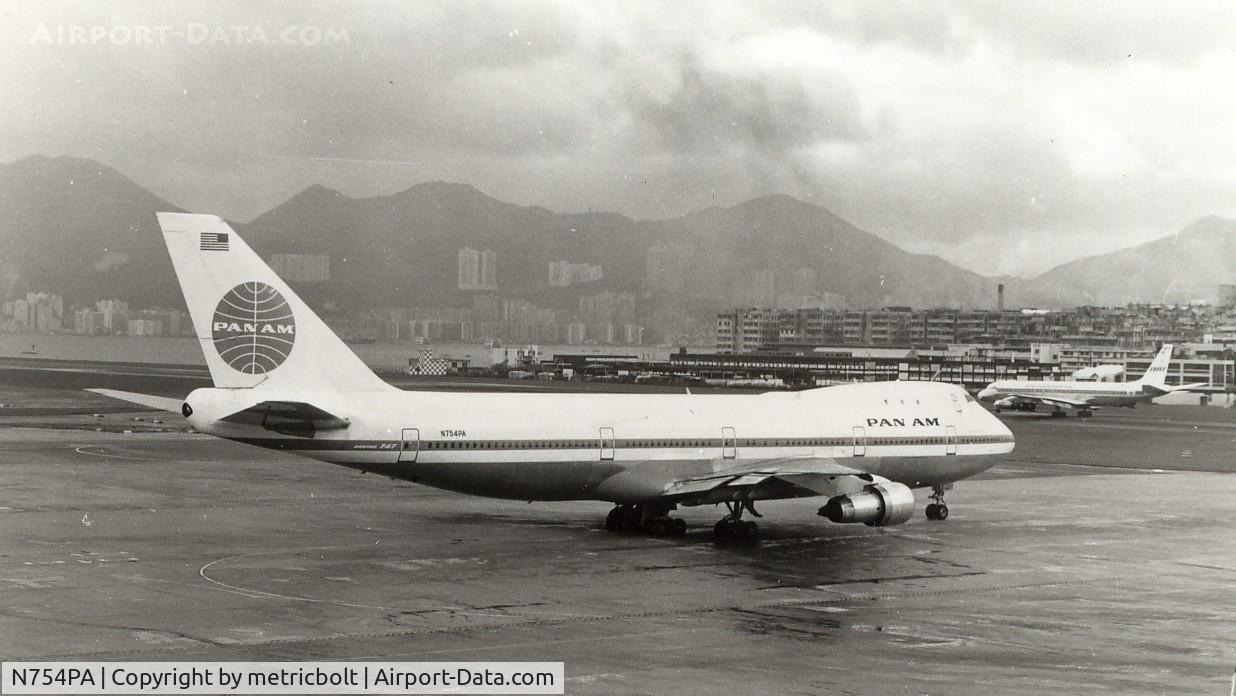 N754PA, 1970 Boeing 747-121 C/N 19658, 