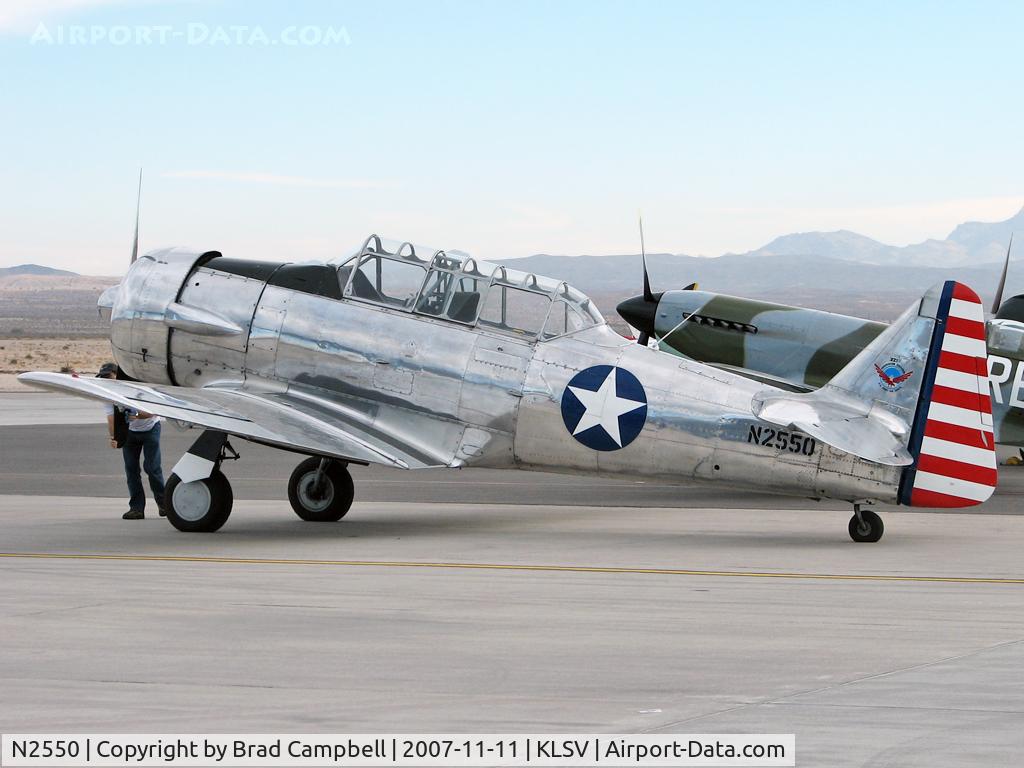 N2550, 1985 North American SNJ-5 Texan C/N 43683, Privately Owned - Las Vegas, Nevada / North American SNJ-5 - Texan