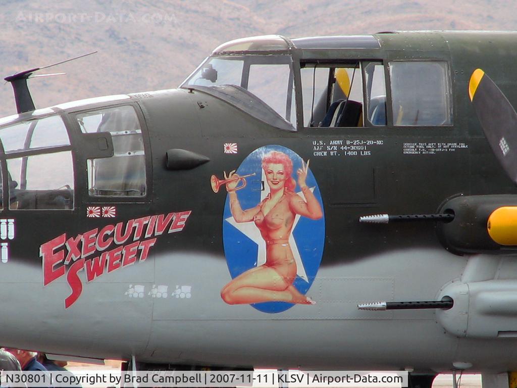 N30801, 1944 North American TB-25N Mitchell C/N 108-34076, American Aeronautical Foundation - Thousand Oaks, California / 1944 North American TB-25N Mitchell 'Executive Sweet'