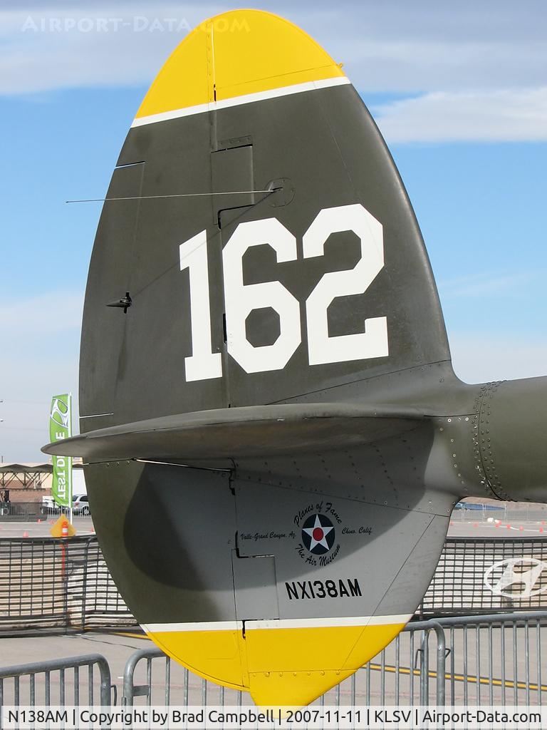 N138AM, 1943 Lockheed P-38J Lightning C/N 44-23314, Planes of Fame Air Museum - Chino, California / 1943 Lockheed P-38J Lightning