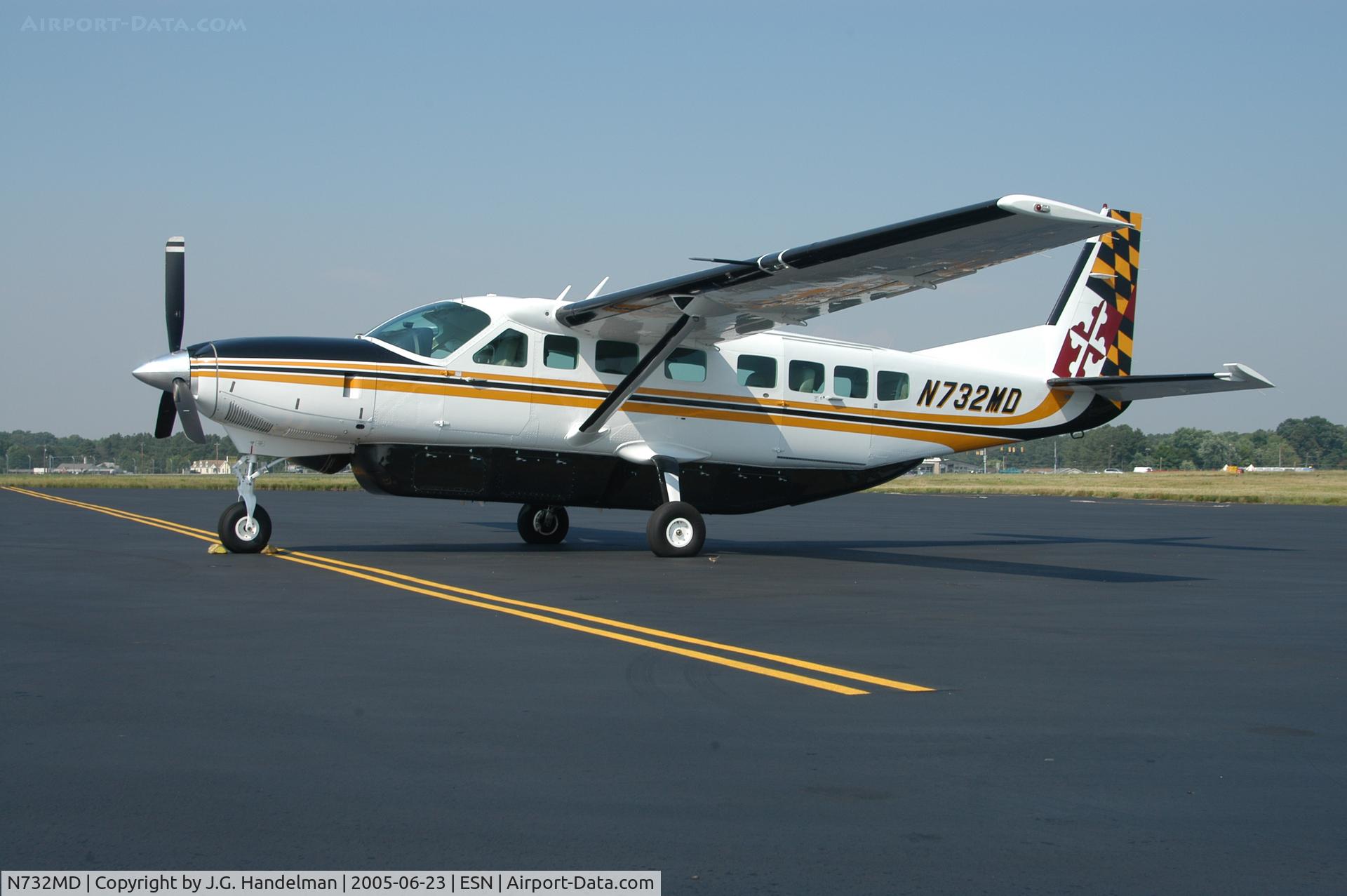 N732MD, 2004 Cessna 208B C/N 208B1083, Caravan of Maryland Air at Easton Maryland