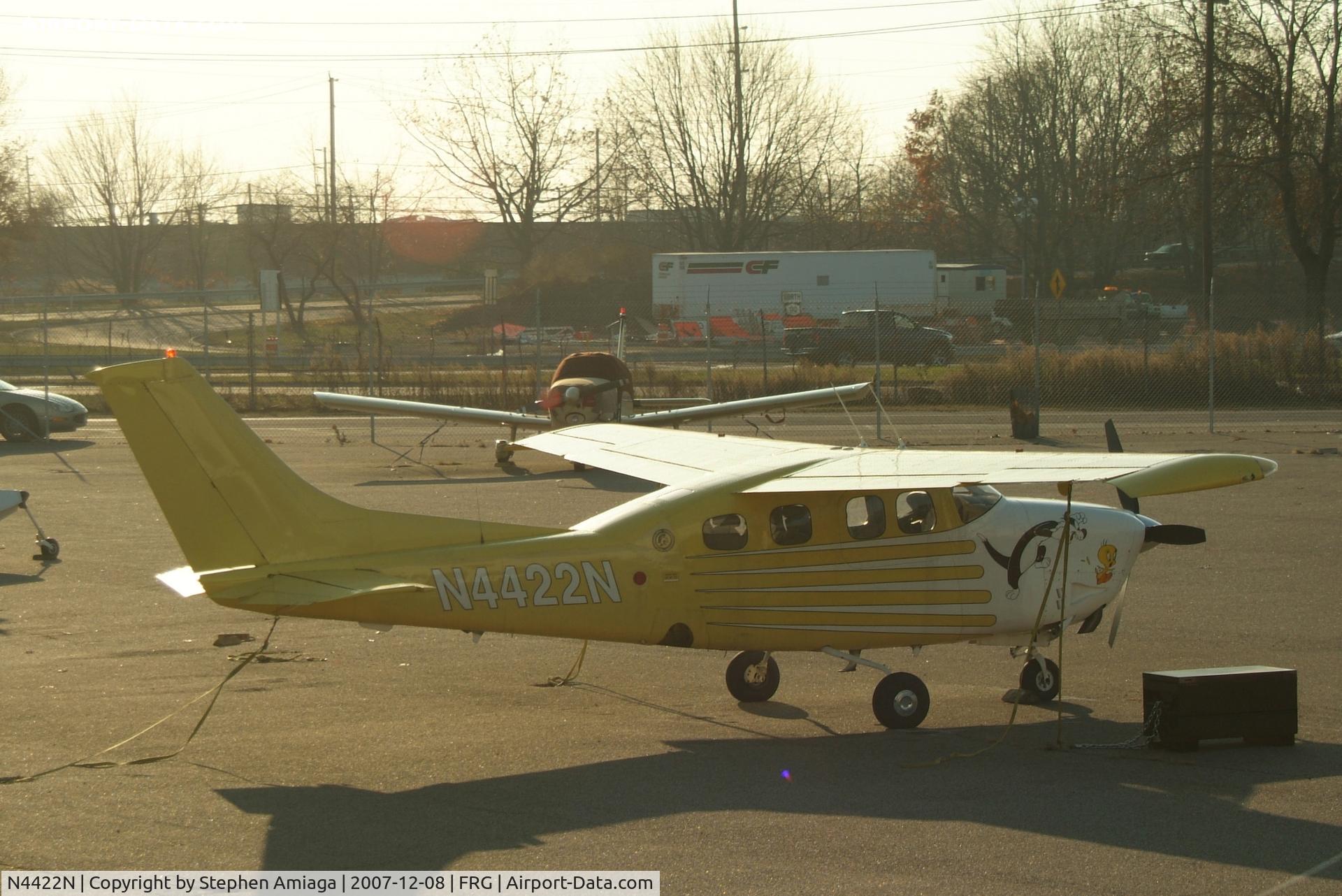N4422N, 1978 Cessna P210N Pressurised Centurion C/N P21000099, Centurion at the Atlantic Ramp.