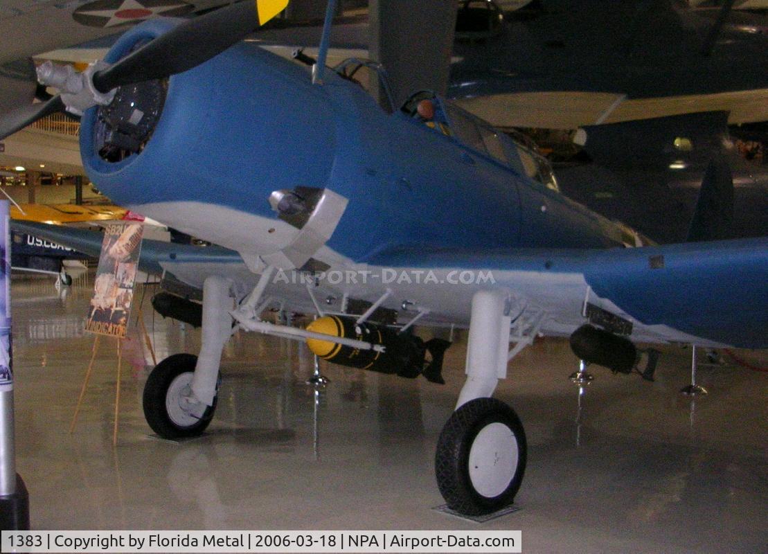 1383, 1938 Vought SB2U-1 Vindicator C/N Not found 1383, SB2U-1 Vindicator