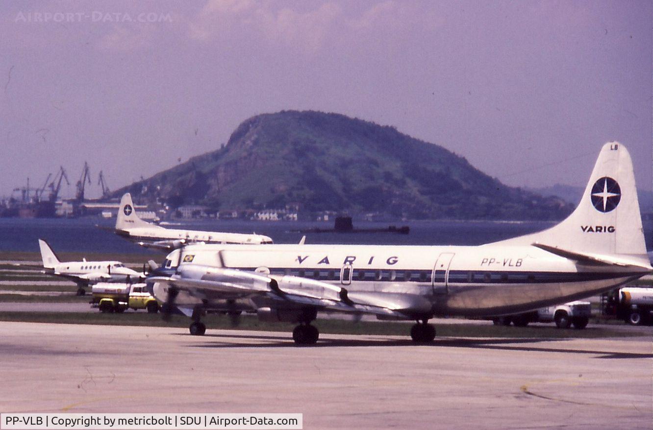 PP-VLB, Lockheed L-188C Electra C/N 1137, Operating the Rio-Sao Paulo Ponte Aerea(Air Bridge),mAR.1980