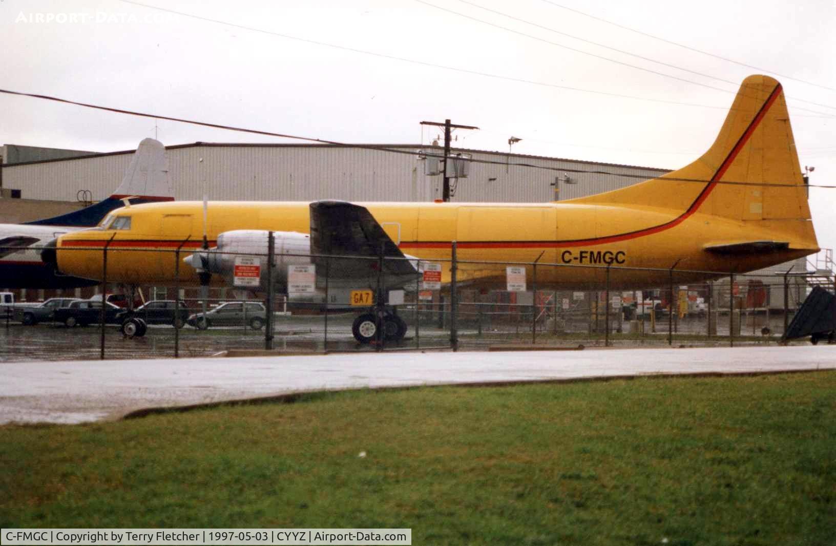 C-FMGC, 1981 Piper PA-31-350 Chieftain C/N 31-8152015, These Marks were previously worn by a Convair 580 ( c.n 121 )