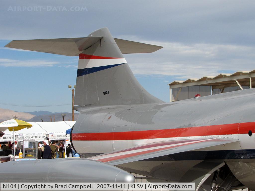N104, 1962 Lockheed CF-104D Starfighter C/N 583A-5303, Fresh Fuel Inc. - Phoenix, Arizona / 1962 Canadair CF-104D Starfighter