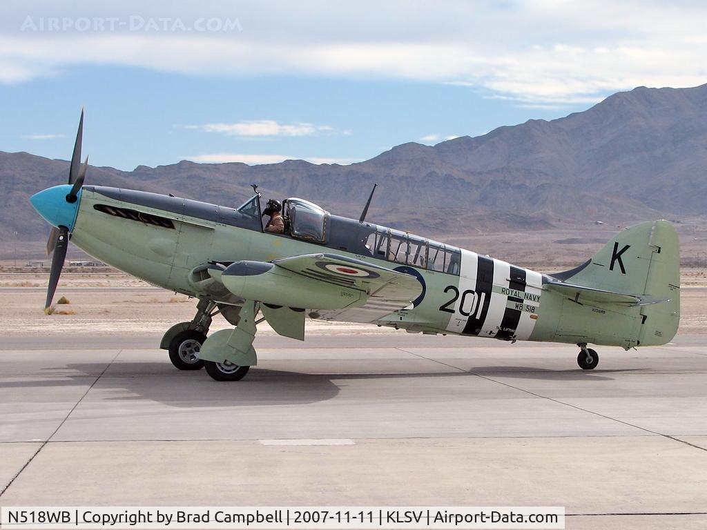 N518WB, 1950 Fairey Firefly AS.6 C/N F.8646, Edward G. Kurdziel - Del Mar, California / 1950 Aviation Ltd. AS-6 - Fairey Firefly