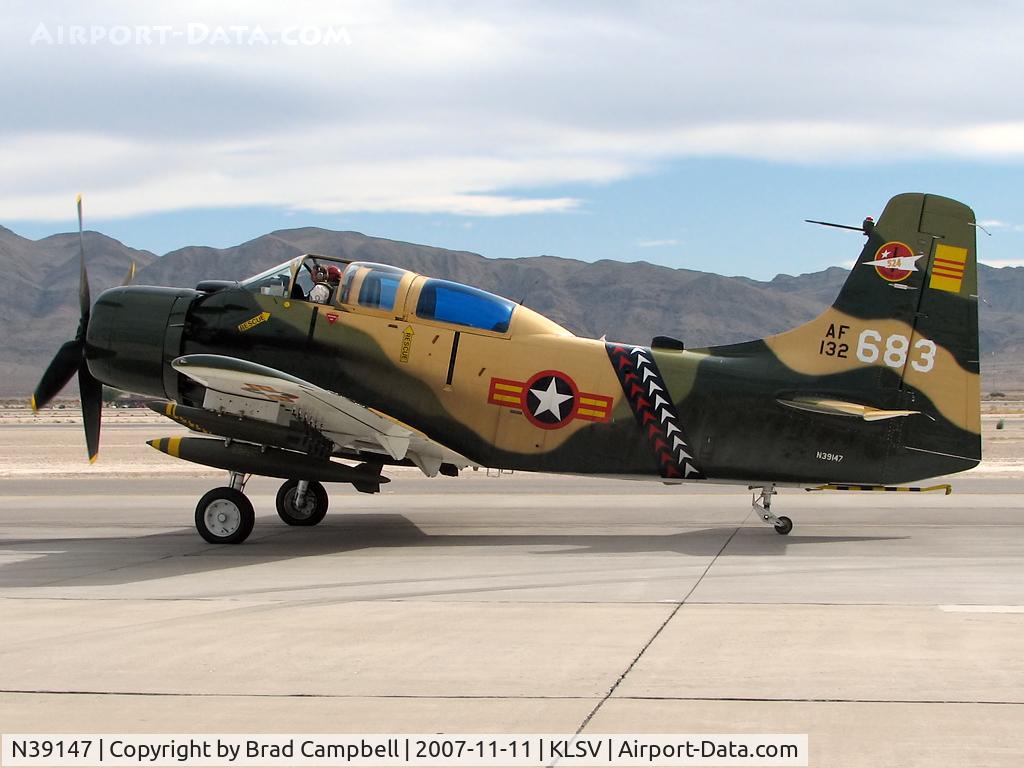 N39147, Douglas AD-5 (A-1E) Skyraider C/N 9540, Privately Owned - Sugar City, Idaho / Douglas AD-5(A-1E) - Skyraider