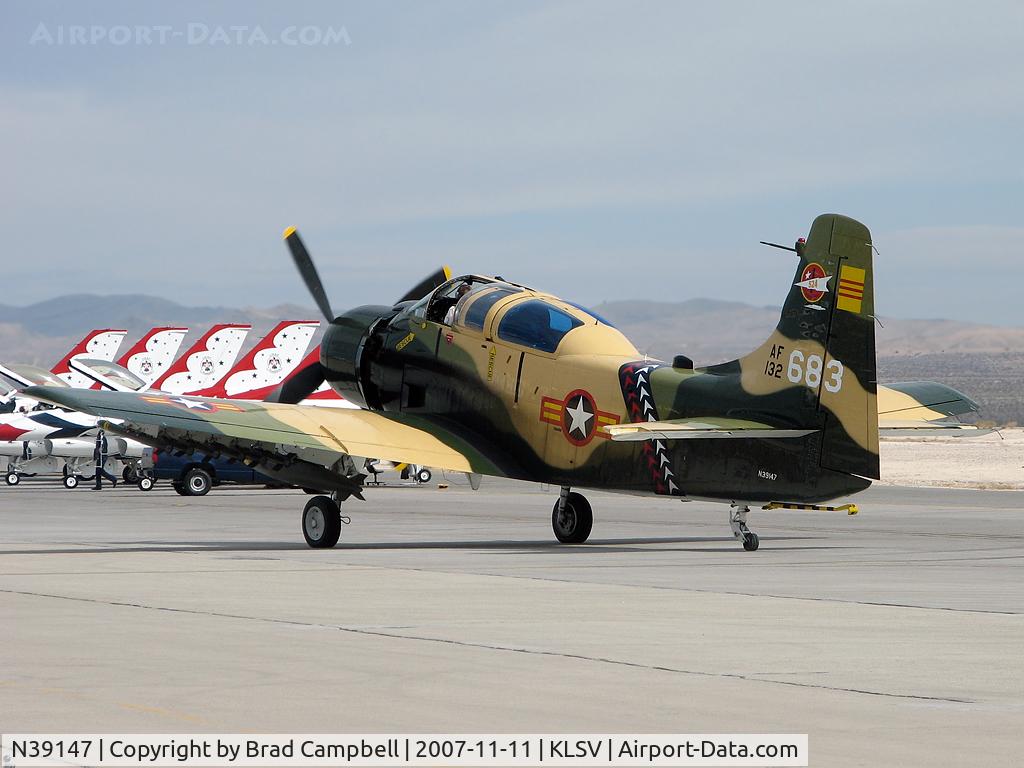 N39147, Douglas AD-5 (A-1E) Skyraider C/N 9540, Privately Owned - Sugar City, Idaho / Douglas AD-5(A-1E) - Skyraider