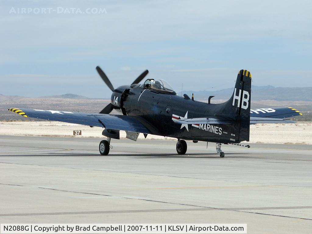 N2088G, 1952 Douglas AD-4N Skyraider C/N 7735, Privately owned - Sugar Hill, Idaho / 1952 Douglas AD-49(A) SkyRaider
