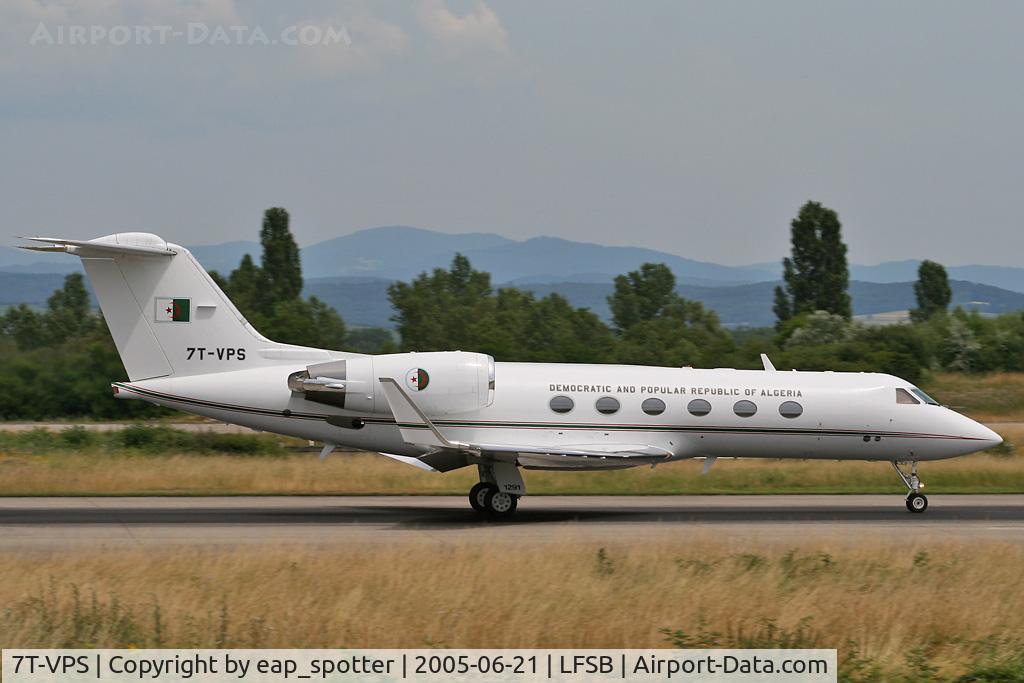 7T-VPS, 1996 Gulfstream Aerospace G-1159C Gulfstream IV SP C/N 1291, departing rwy 16