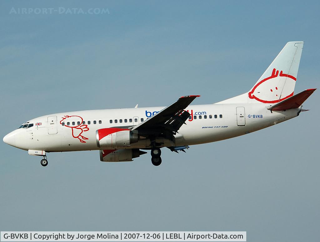 G-BVKB, 1994 Boeing 737-59D C/N 27268, 