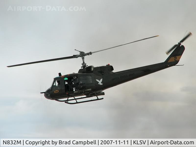 N832M, 1963 Bell UH-1B Iroquois C/N 604, Whittier Aviation Museum Inc. - Whittier, California / 1963 Bell UH-1B Iroquois (204