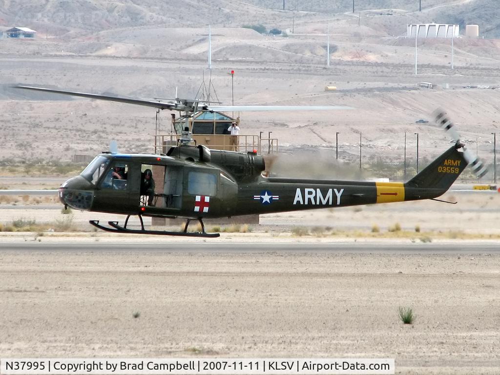 N37995, 1960 Bell UH-1B Iroquois C/N 205, Overseas Aircraft Support Inc. - Lakeside, Arizona / 1960 Bell UH-1B-BF Iroquois