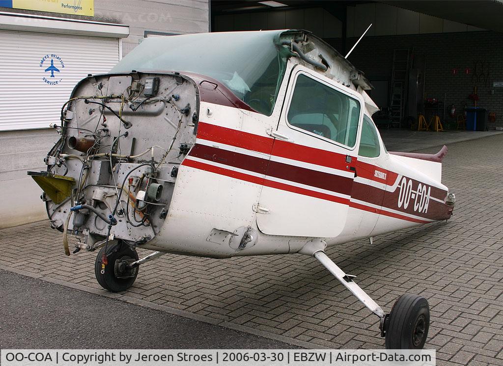 OO-COA, 1950 Miles M65 Gemini 1A C/N 65/1001, some maintenance