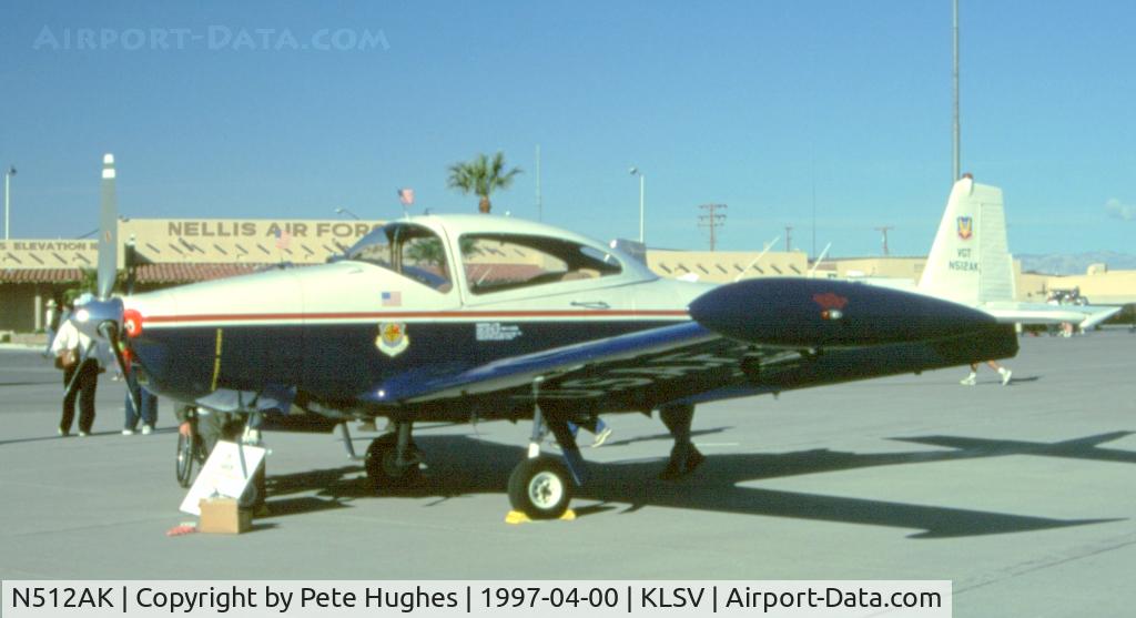 N512AK, Ryan Navion B C/N NAV-4-2222B, Navion N512AK at Nellis AFB